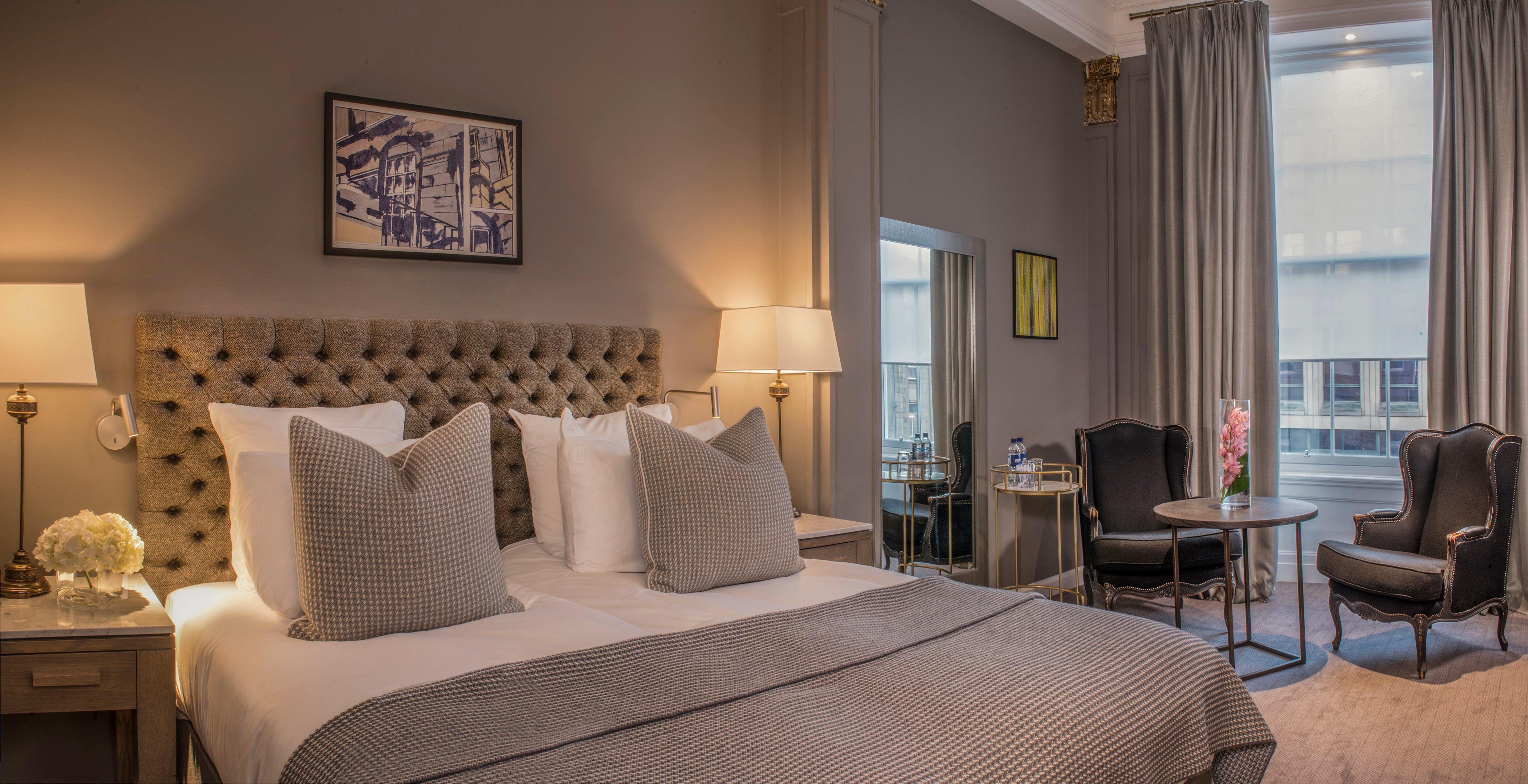 Kimpton Blythswood Square Hotel & Spa By Ihg Glasgow Luaran gambar A bedroom at the hotel