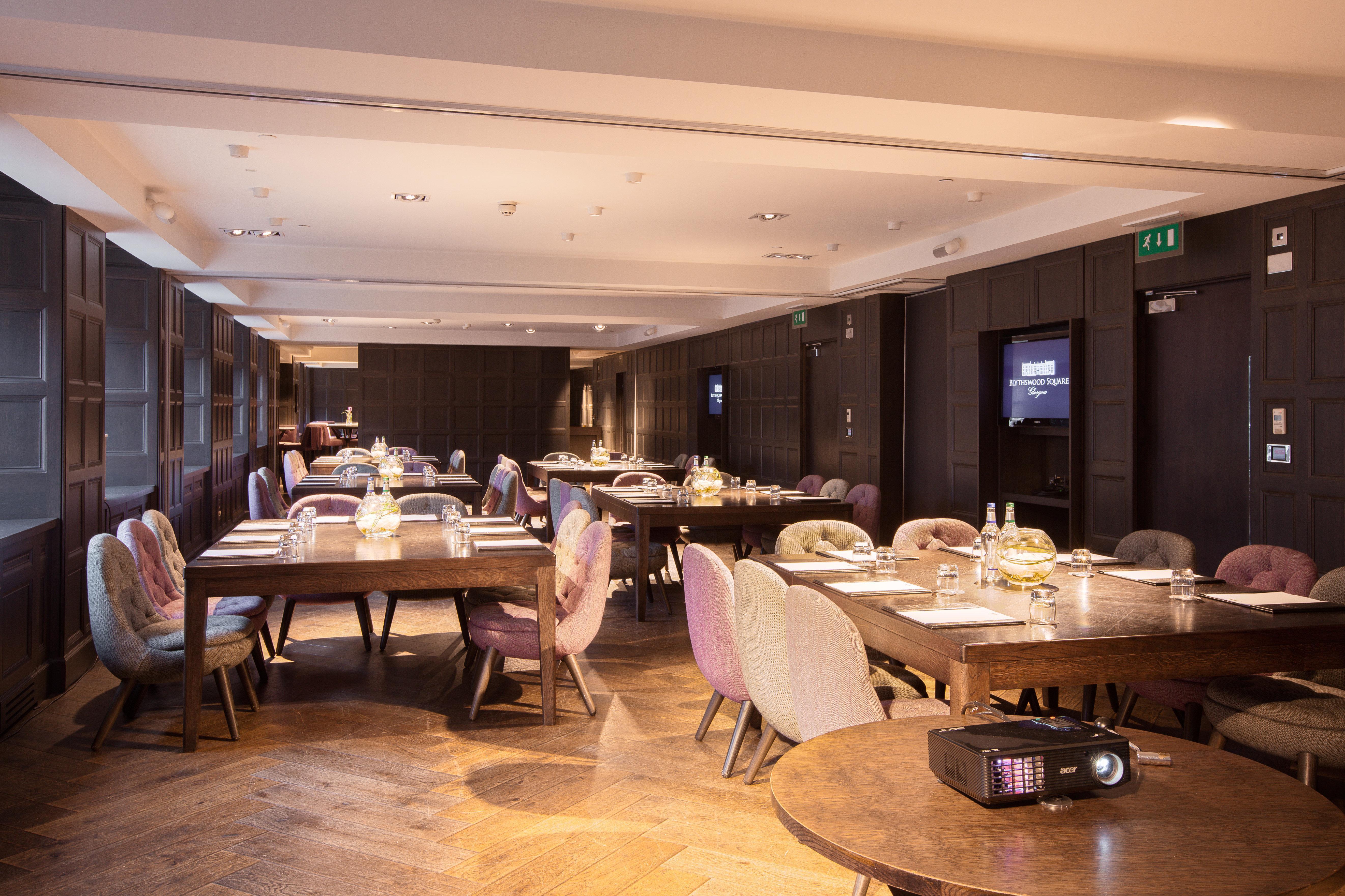 Kimpton Blythswood Square Hotel & Spa By Ihg Glasgow Luaran gambar The Library