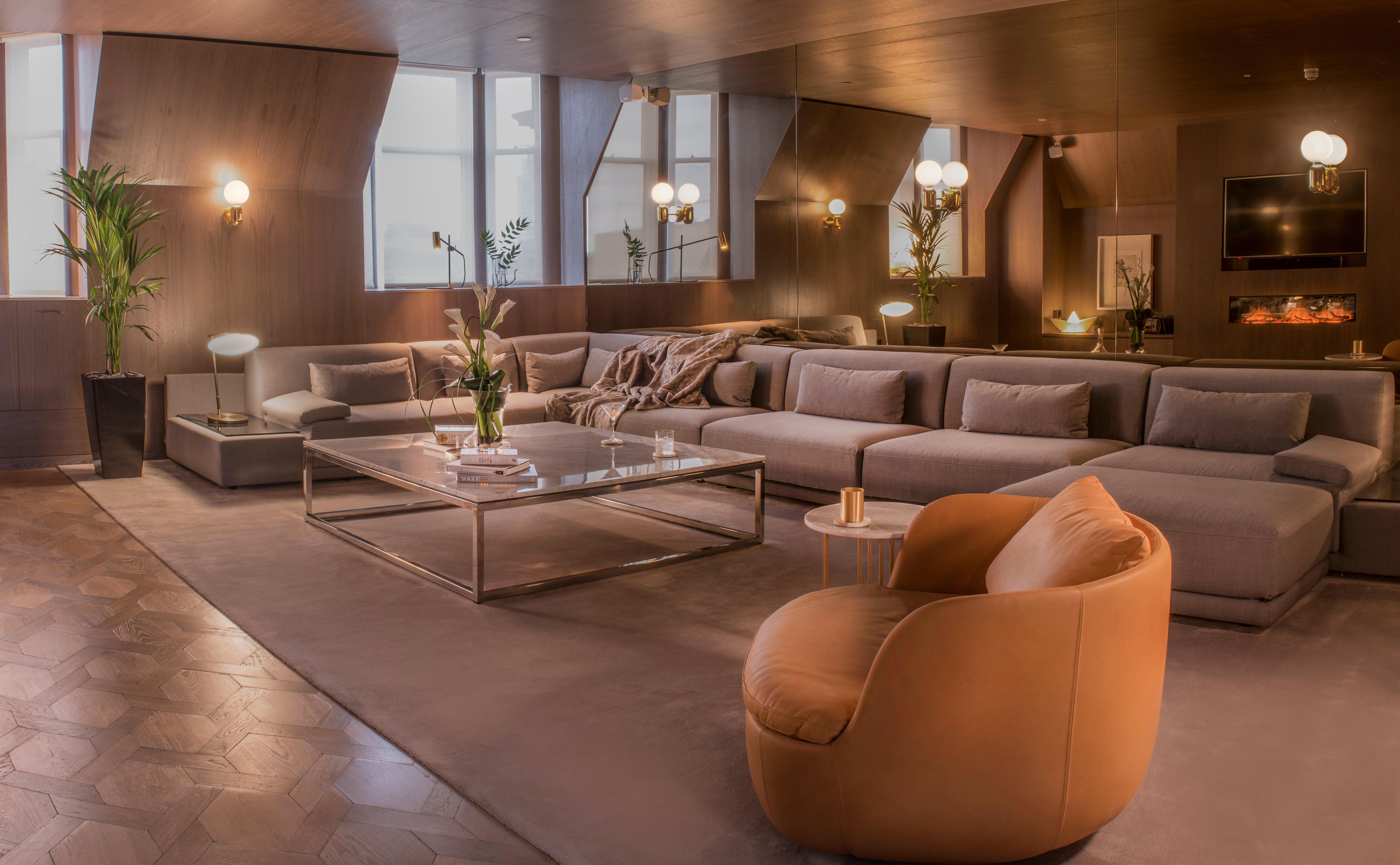Kimpton Blythswood Square Hotel & Spa By Ihg Glasgow Luaran gambar The lounge at the 100 East 53rd Street location