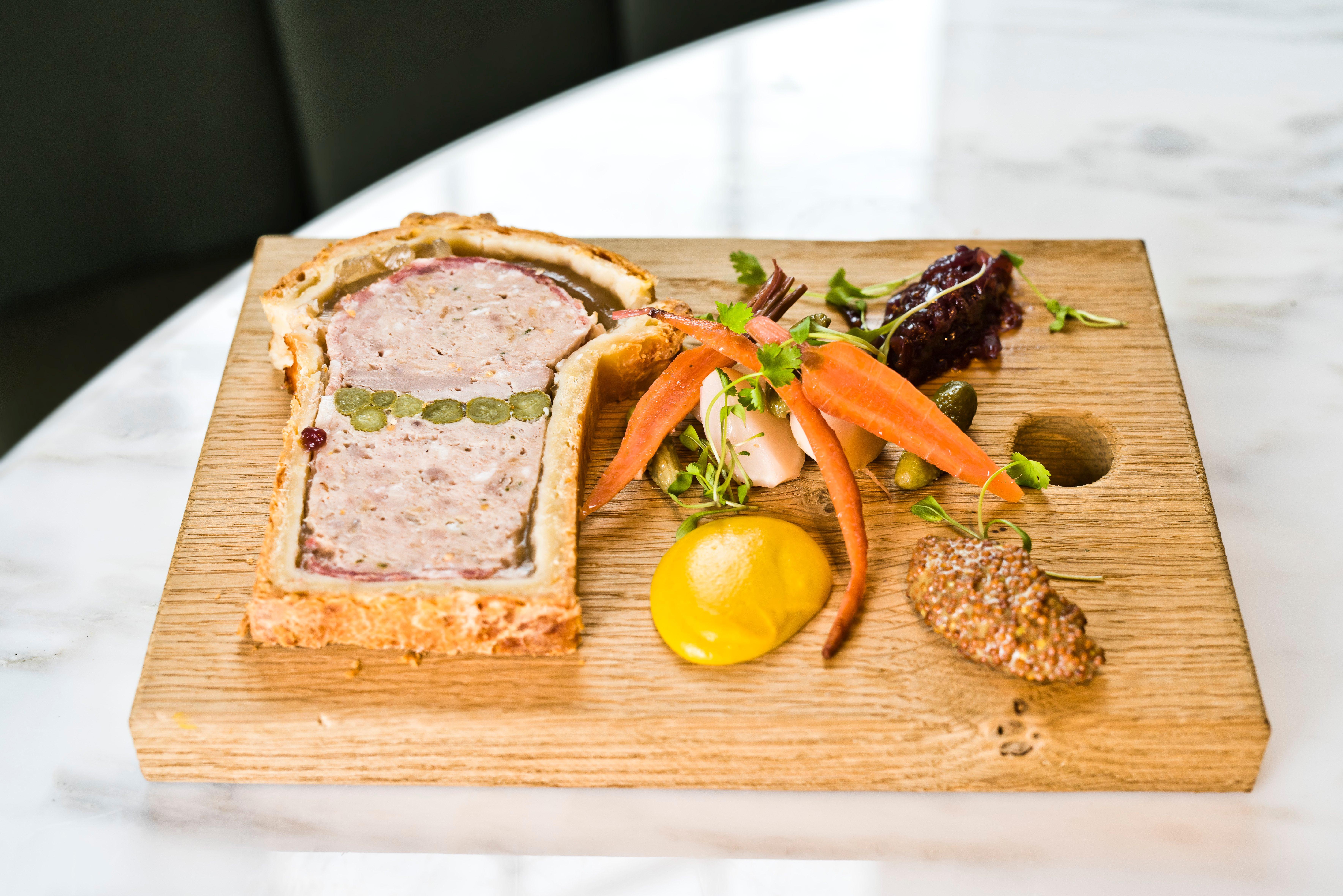 Kimpton Blythswood Square Hotel & Spa By Ihg Glasgow Luaran gambar A pork and duck terrine