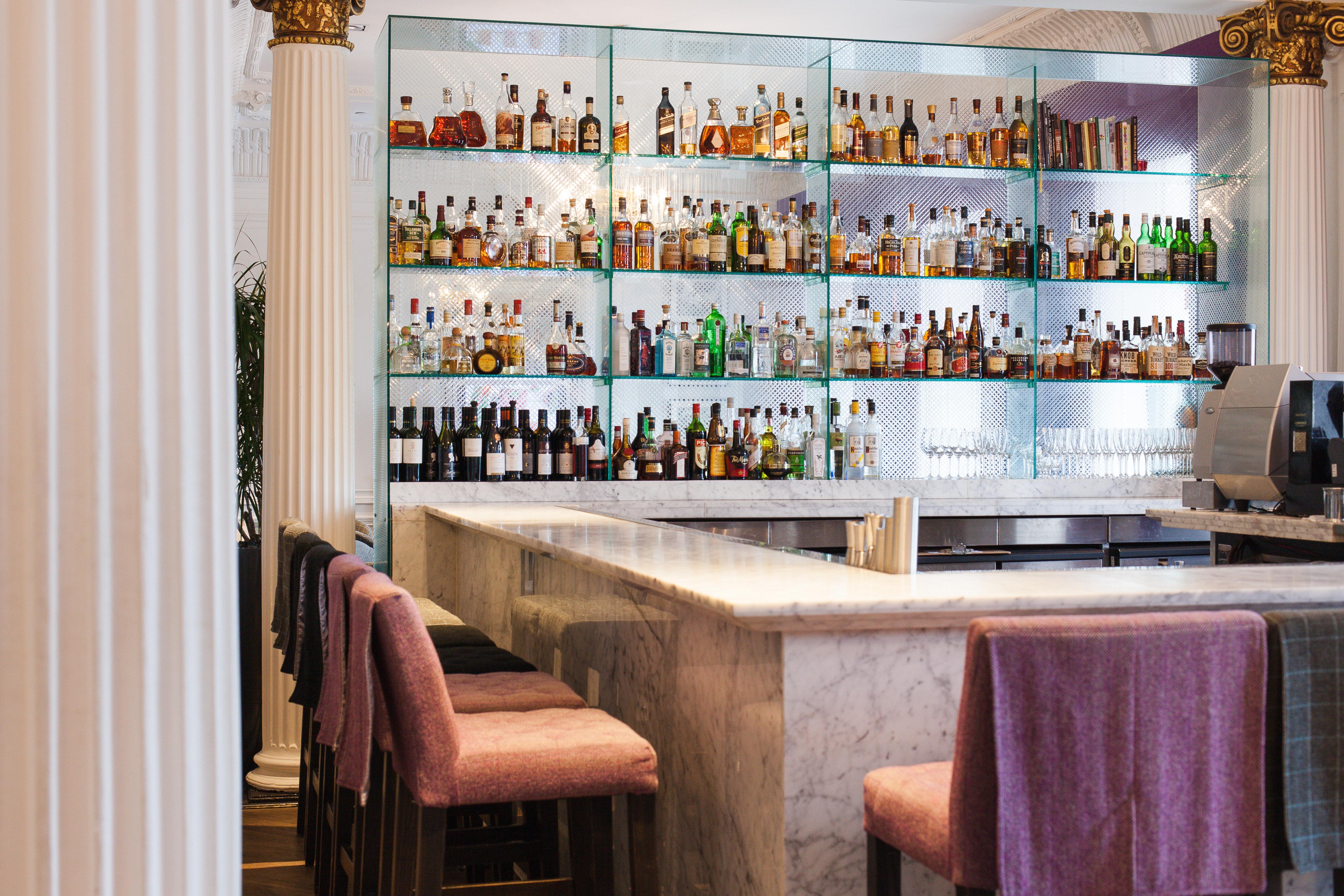 Kimpton Blythswood Square Hotel & Spa By Ihg Glasgow Luaran gambar The bar at the hotel